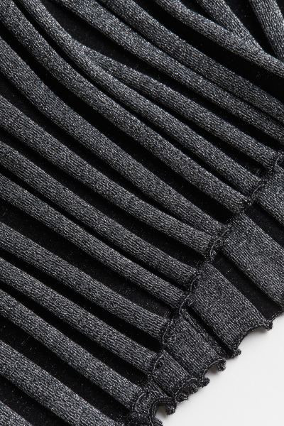 Shimmery Rib-knit Dress | H&M (US + CA)