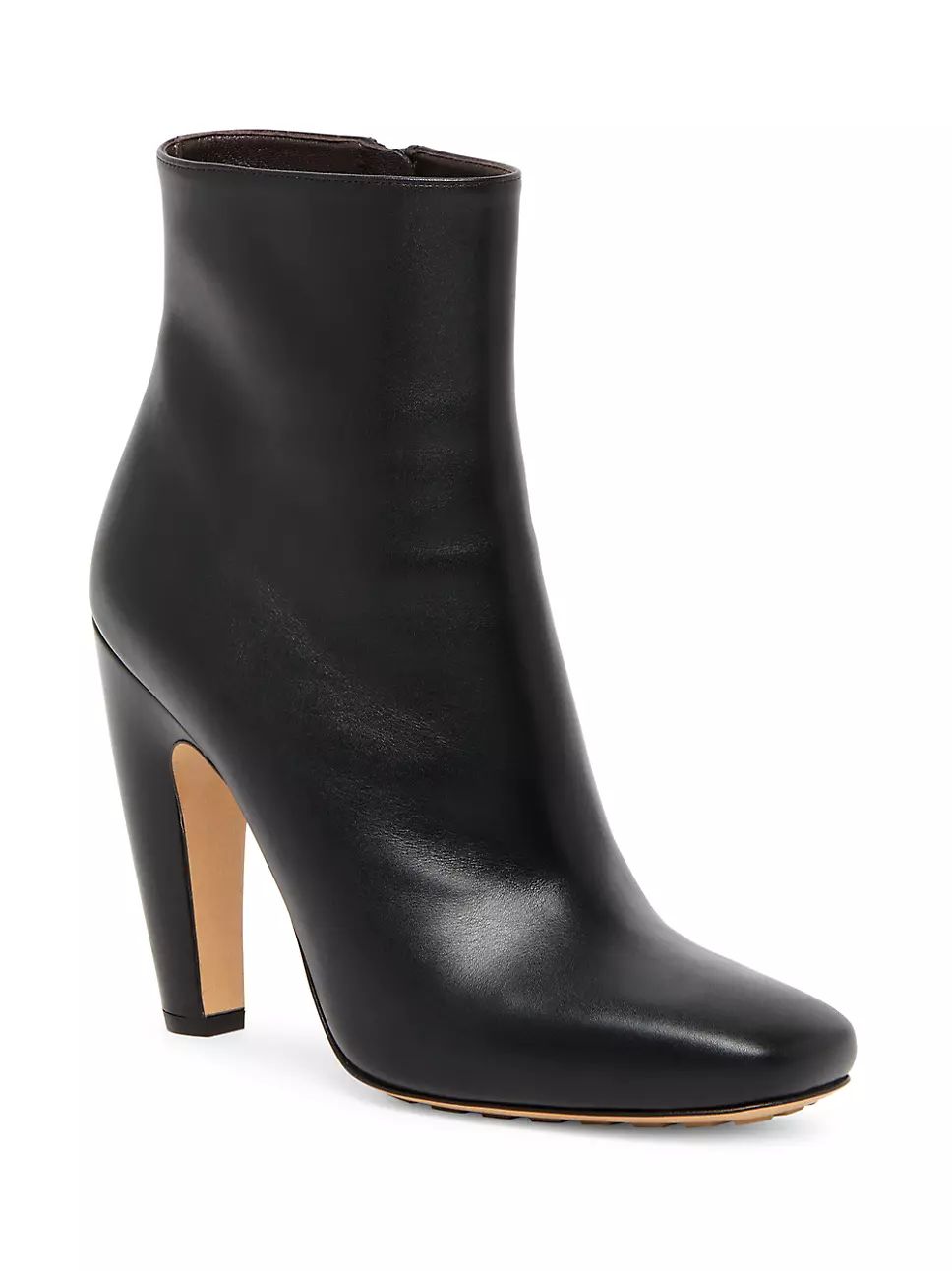 Canalazzo 100MM Leather Ankle Booties | Saks Fifth Avenue