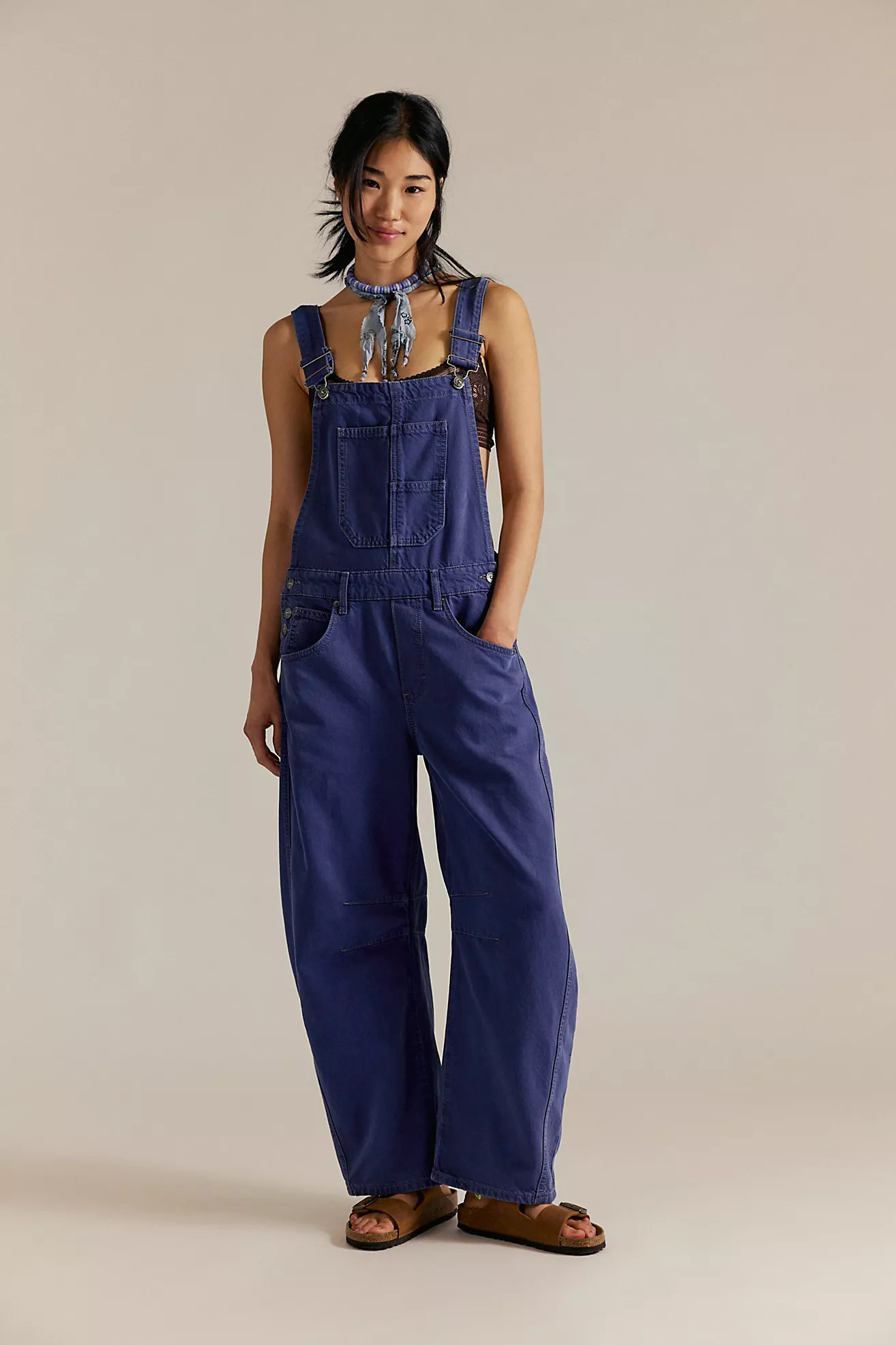 We The Free Good Luck Barrel Overalls | Free People (Global - UK&FR Excluded)