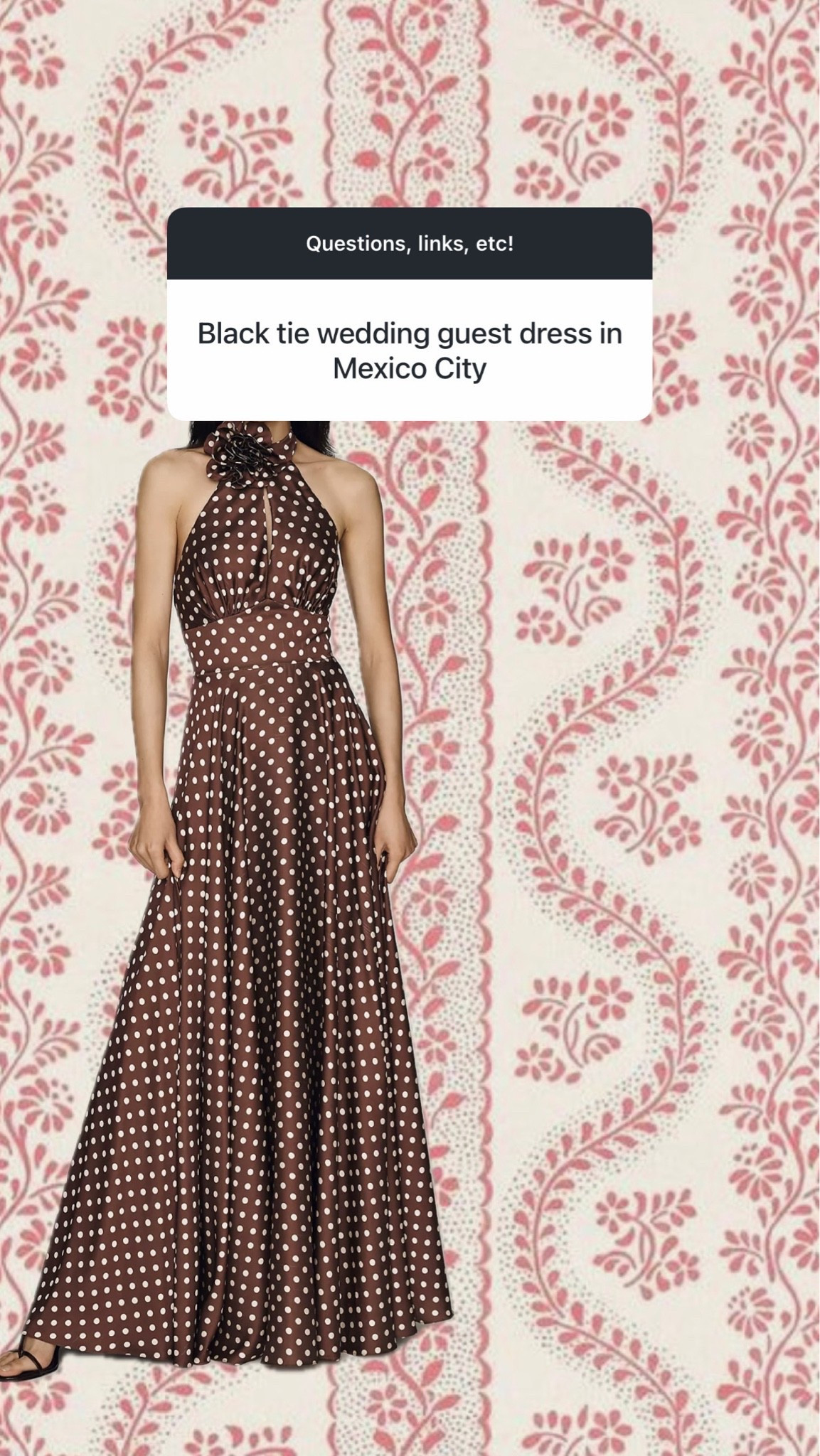 Black tie wedding guest dress!