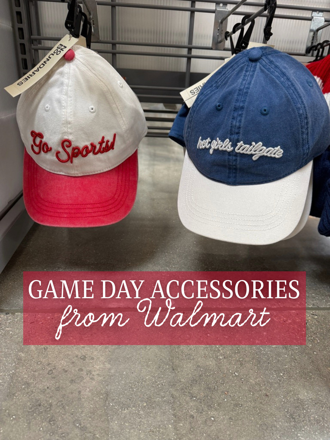 Game day accessories from Walmart! 🏈 Whether you’re heading to the stadium or just watching from home, these are an easy way to add a little team spirit to your outfit.

I found cute hair clips, baseball hats, cozy beanies, and scarves that are perfect for football season.

Walmart game day finds, Walmart accessories, game day accessories, football accessories, football game day outfit, game day hair accessories, game day hair clips, baseball hats, football beanies, football scarves, fall accessories, Walmart fashion, affordable game day outfits, football season, game day style 

 #LTKxWalmart #LTKSeasonal
