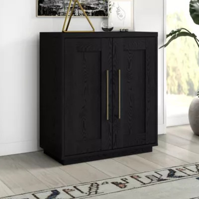 Hudson & Canal Tillman Accent Cabinet, Black | Belk