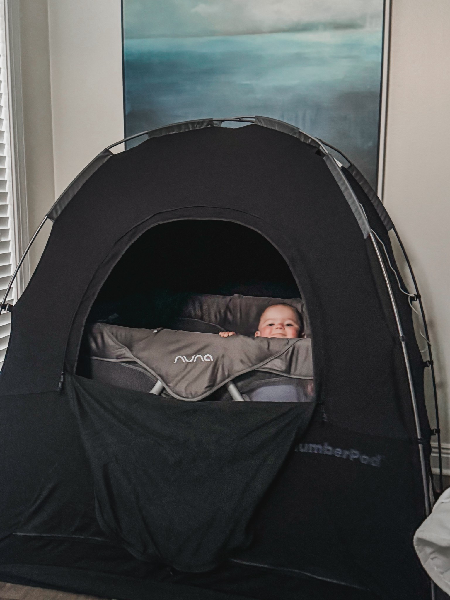 A travel must and I’m not sure how we did without fir the other two! This slumber pod was a complete game changer during our little roommate on vacation. The rooms never get terribly dark and movements from plus can be a distraction. This allowed baby girl to get restful sleeps at night so we could have full energy for each day. We also bought the version with the fan for airflow and there is even a pocket to put your monitor in! 

#LTKBaby #LTKTravel #LTKFamily