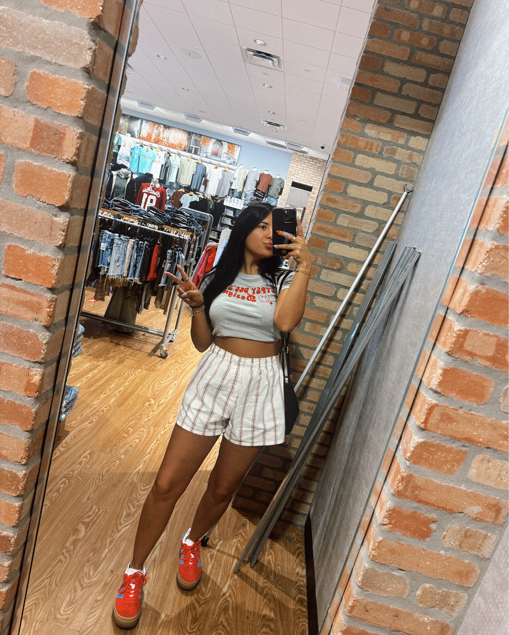 Jumped on the boxer short trend and not sure how I feel about it💋🩵🪩

#LTKStyleTip #LTKSeasonal #LTKShoeCrush