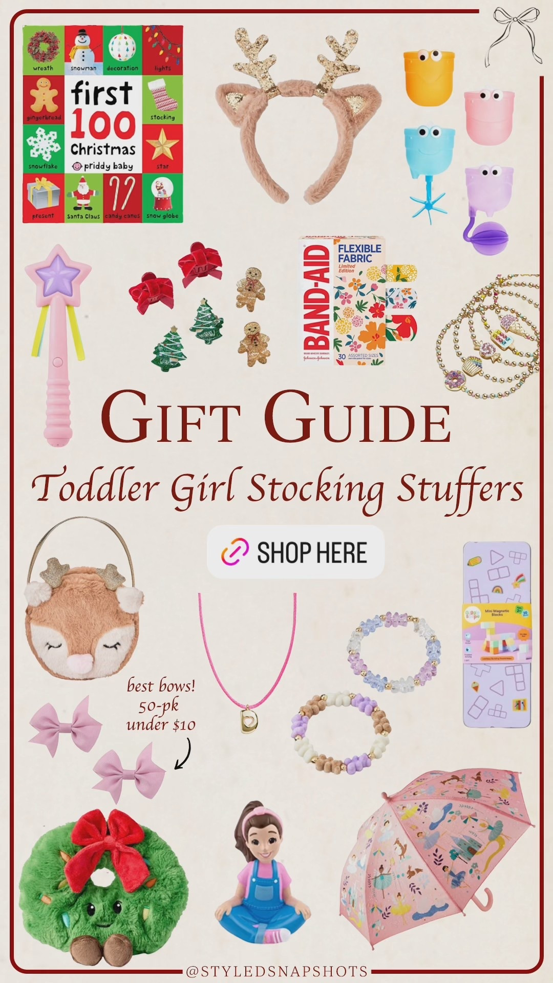 Toddler girl stocking stuffers 🎁

#LTKGiftGuide #LTKFindsUnder50 #LTKKids