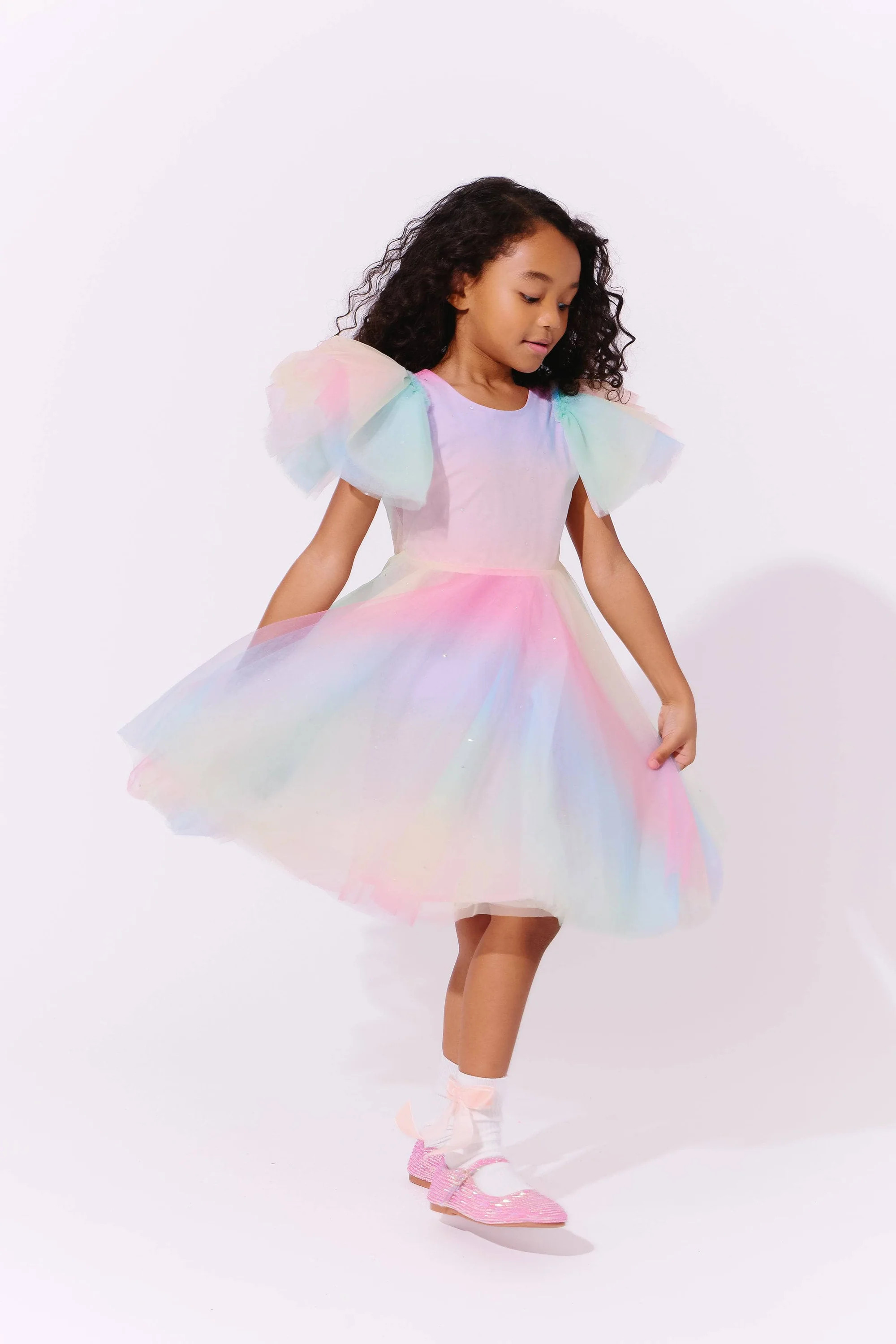 Sparkle Ombre Tulle Dress | Lola + The Boys