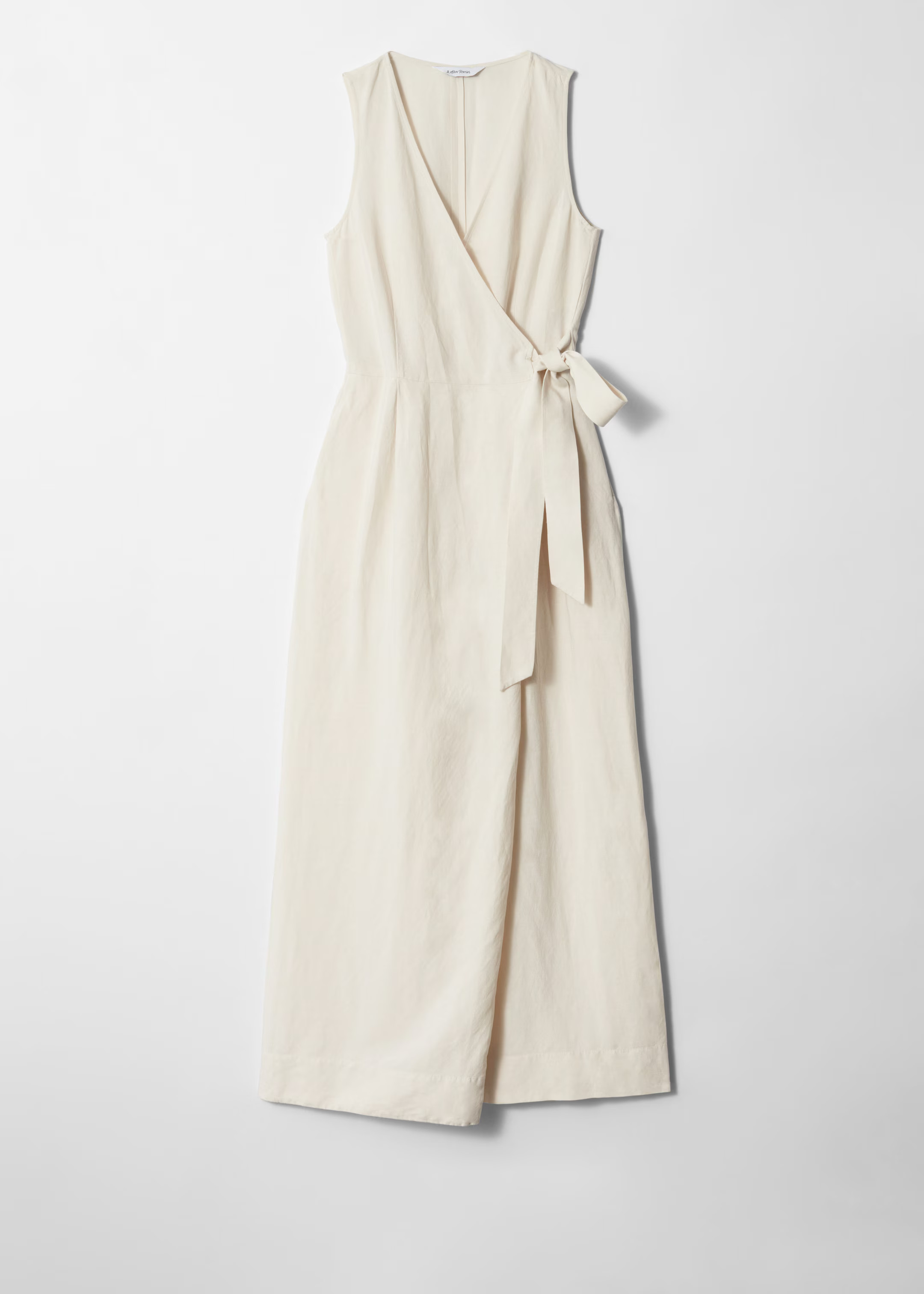 Wrapover Jumpsuit - White - Jumpsuits - & Other Stories GB | & Other Stories UK