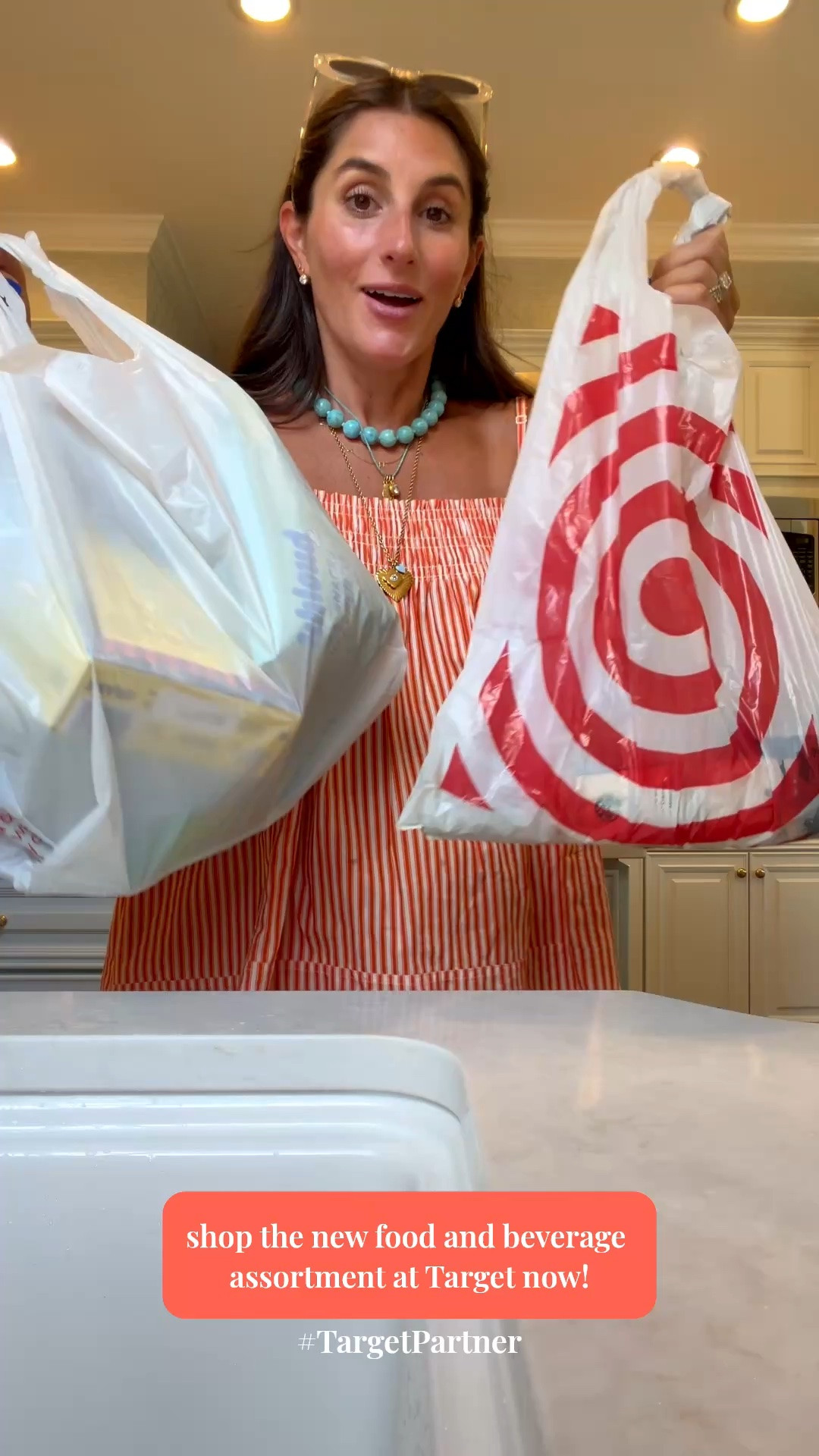 #TargetPartner stocking up on some postpartum options @Target has so many high-protein, grab-and-go options! I found some new to me items as well as some favorites that I'm so excited to have on hand! Shop the new food and beverage assortment at Target now!
