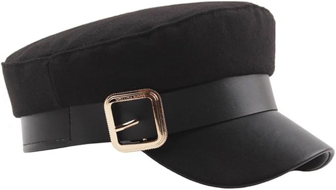 Classic British Flat Top Fisherman Hat Cotton Fishermans Sailor Fiddler Hat Cap Newsboy Hat Visor... | Amazon (US)