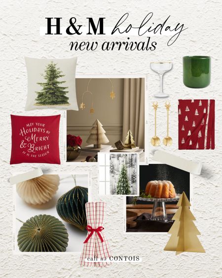 H&M Home holiday collection, some still available 🌲

| holiday decor, affordable holiday decor, cheap Christmas decorations, Christmas time, holiday decorations, Xmas decorating ideas, Christmas ornaments, Christmas tableware, christmas pillows | 

#LTKSeasonal #LTKHoliday #LTKhome