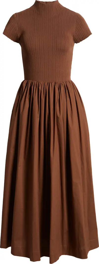 En Saison Lafayette Mixed Media Maxi Dress | Nordstrom | Nordstrom