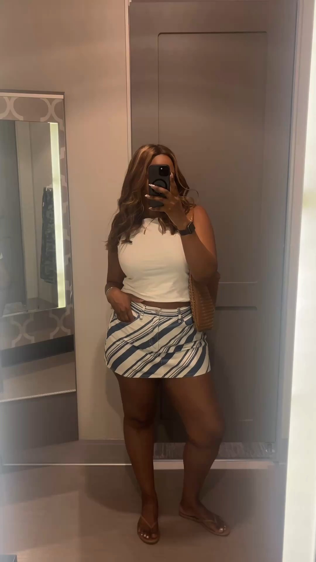 This denim skirt is on sale right now. How cute would this be with a chunky cream sweater and tall brown or cream foots for fall!? #targetfinds 

#LTKFindsUnder50 #LTKMidsize #LTKStyleTip