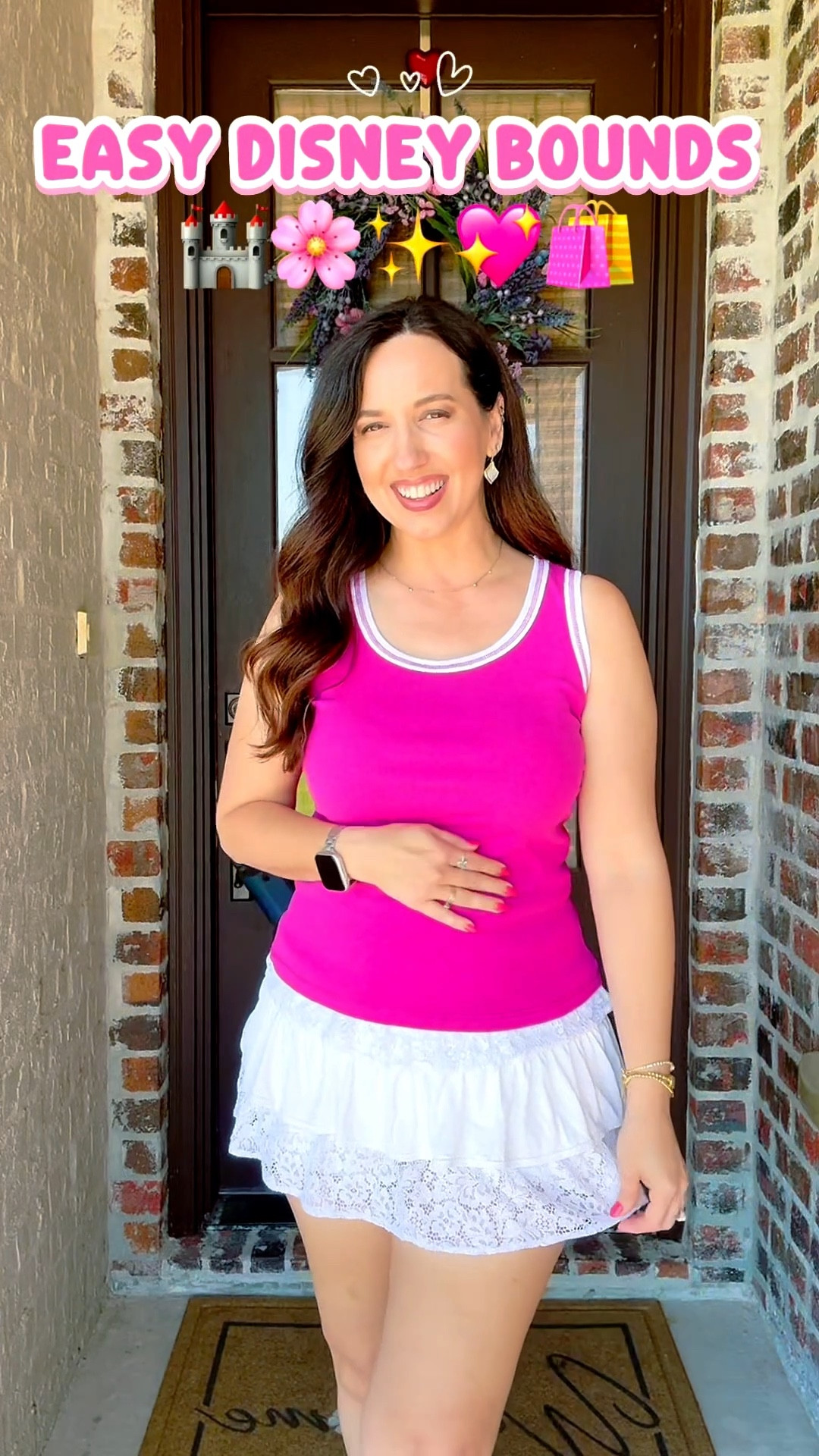 Princess bounding but make in comfy tanks 💚💗 perfect for a long Disney day  ✨
•
•
#disneyprincess #disneyfashionista #disneyfashion #disneybounding #summeroutfits @Genleck @genleck_kassy @Bell Coco 

#LTKgrwm #LTKActive #LTKTravel