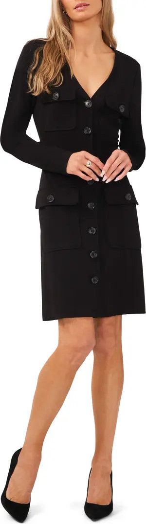 Halogen® Long Sleeve Coat Dress | Nordstrom | Nordstrom