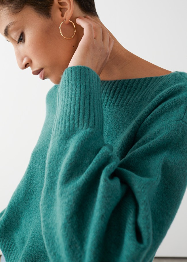 Boatneck Knit Sweater | & Other Stories (EU + UK)