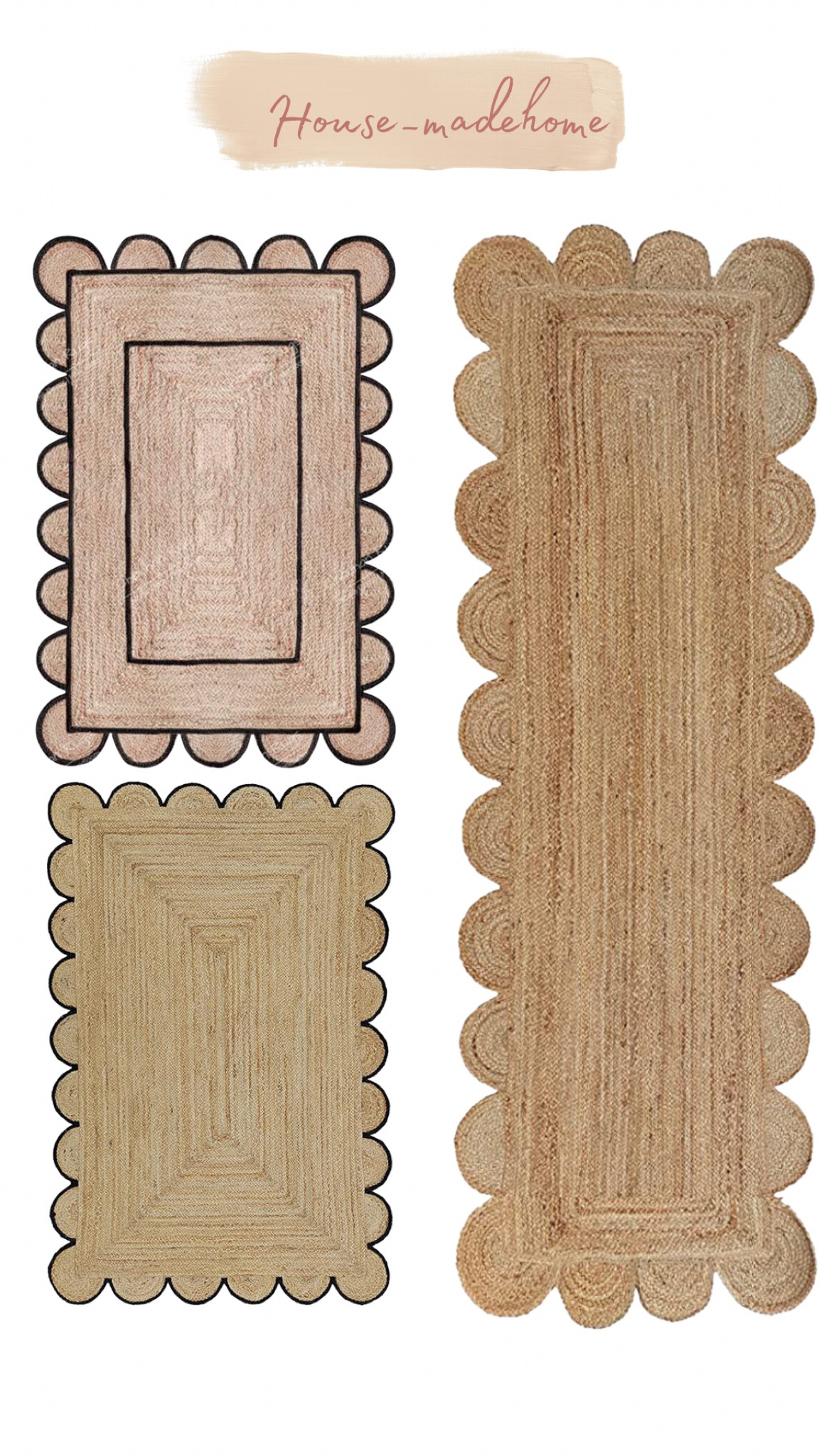 Scalloped rugs for a cute space

#LTKhome #LTKFind #LTKsalealert