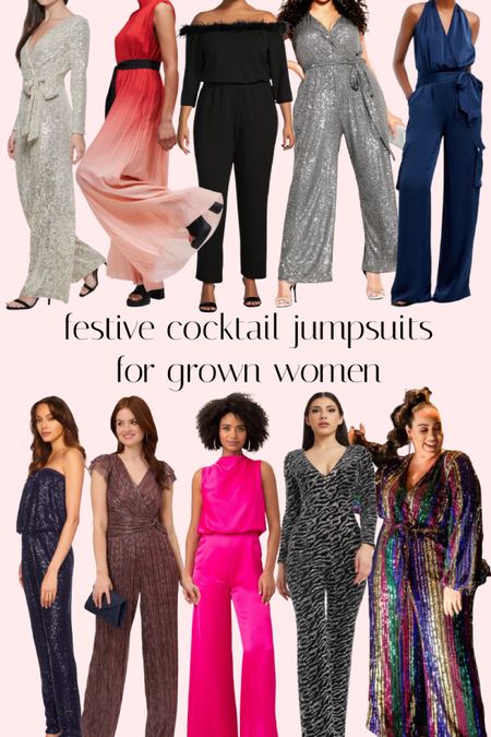 Heading to a bachelorette party or a Beyoncé concert? Whatever the festive occasion these jumpsuits in misses and plus sizes will look fun and are grown woman friendly 

#LTKplussize #LTKover40 #LTKmidsize