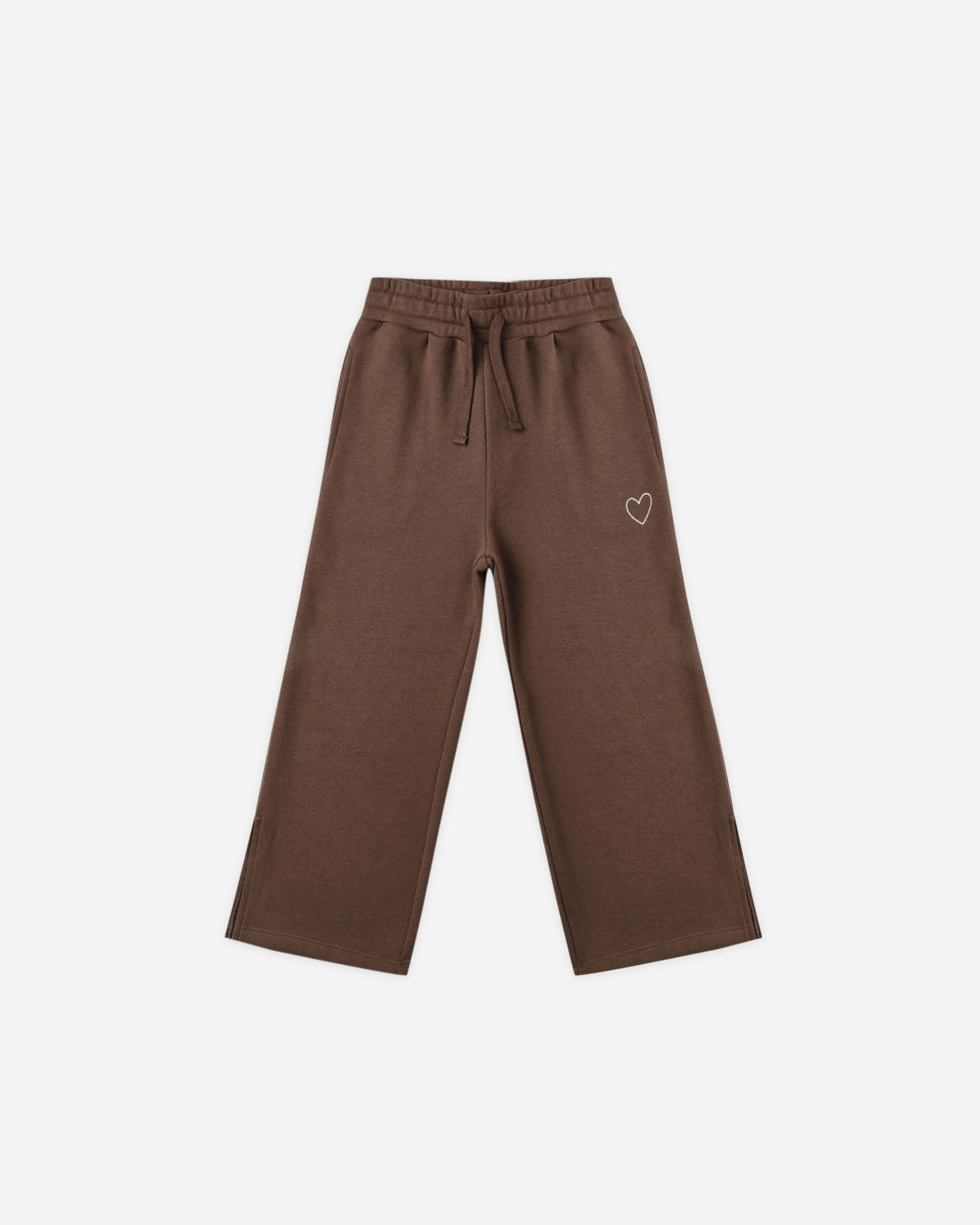 Hailey Sweatpant || Brown | Rylee + Cru