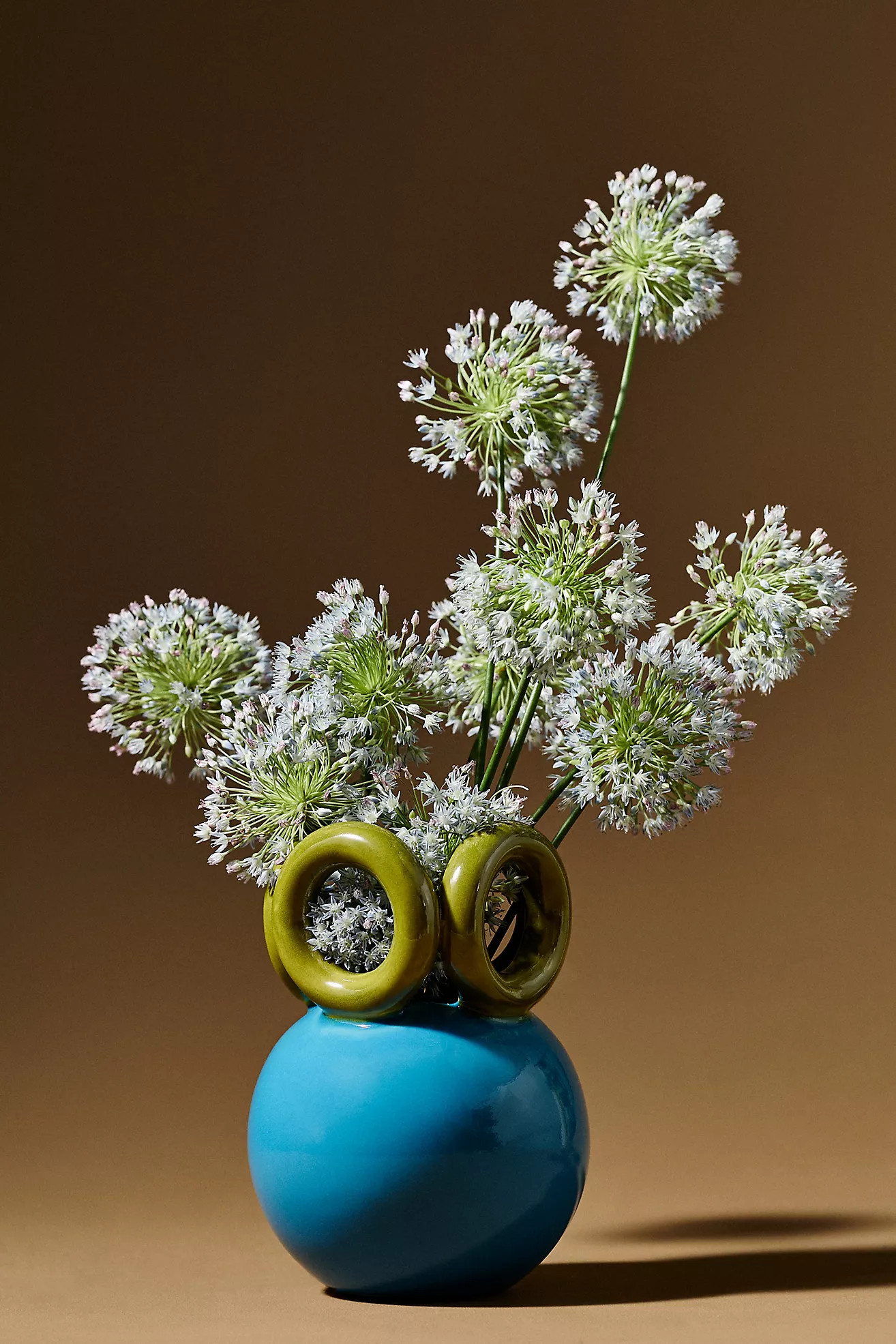 Circled Ceramic Vase | Anthropologie (US)