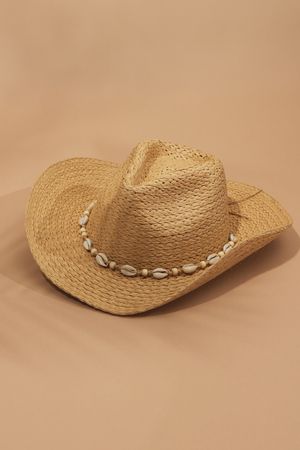 Straw Cowboy Hat in Light Natural | Altar'd State | Altar'd State
