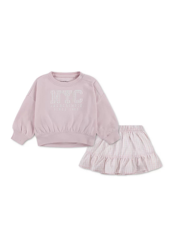 nyc fleece crew skort | Belk