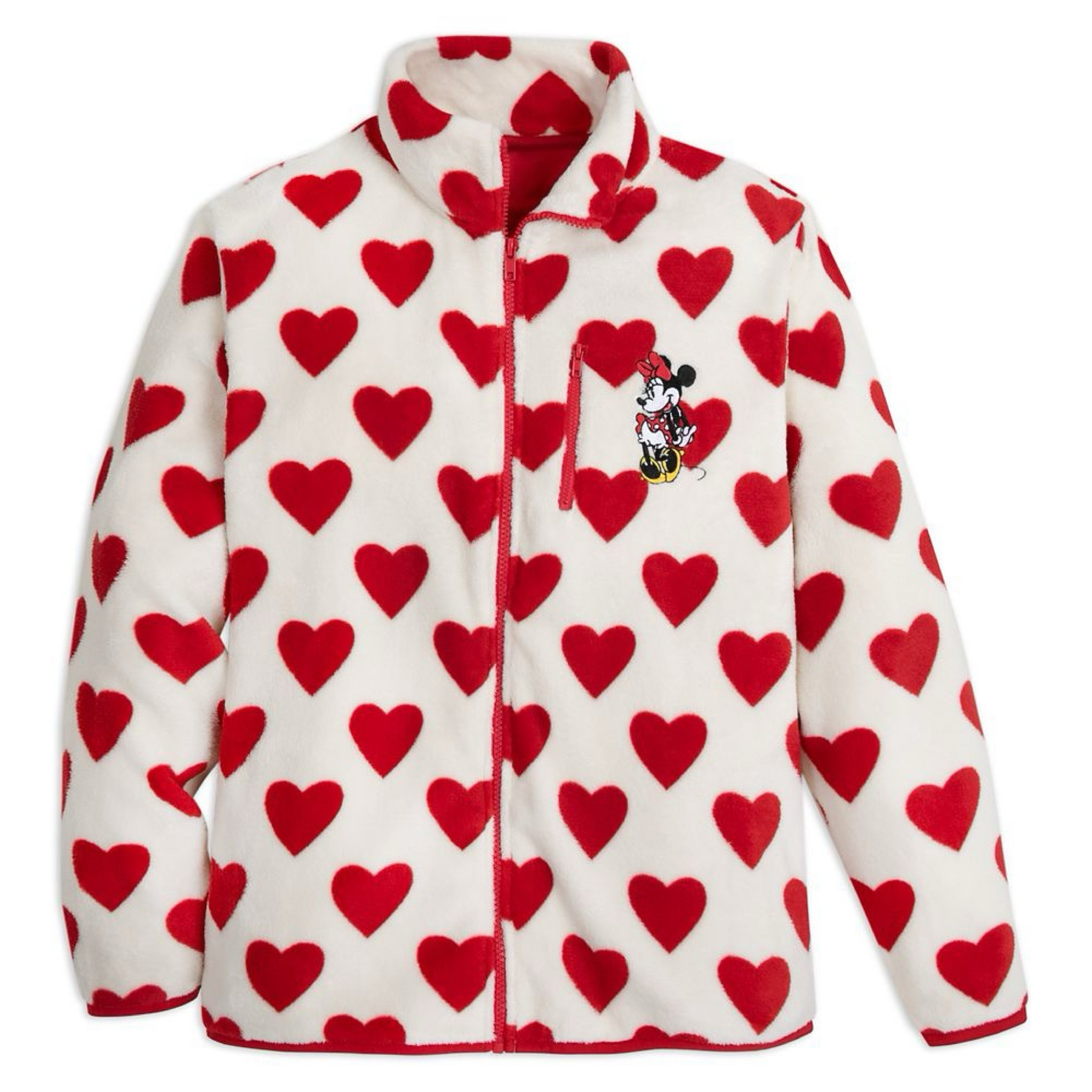 Minnie fleece zip upp