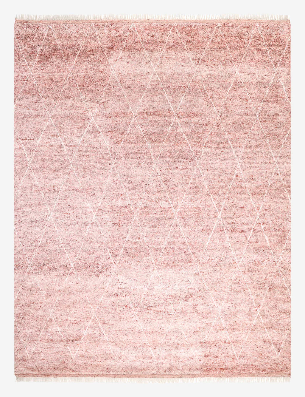Kaeli Hand-Knotted Wool-Blend Moroccan Shag Rug | Lulu and Georgia 