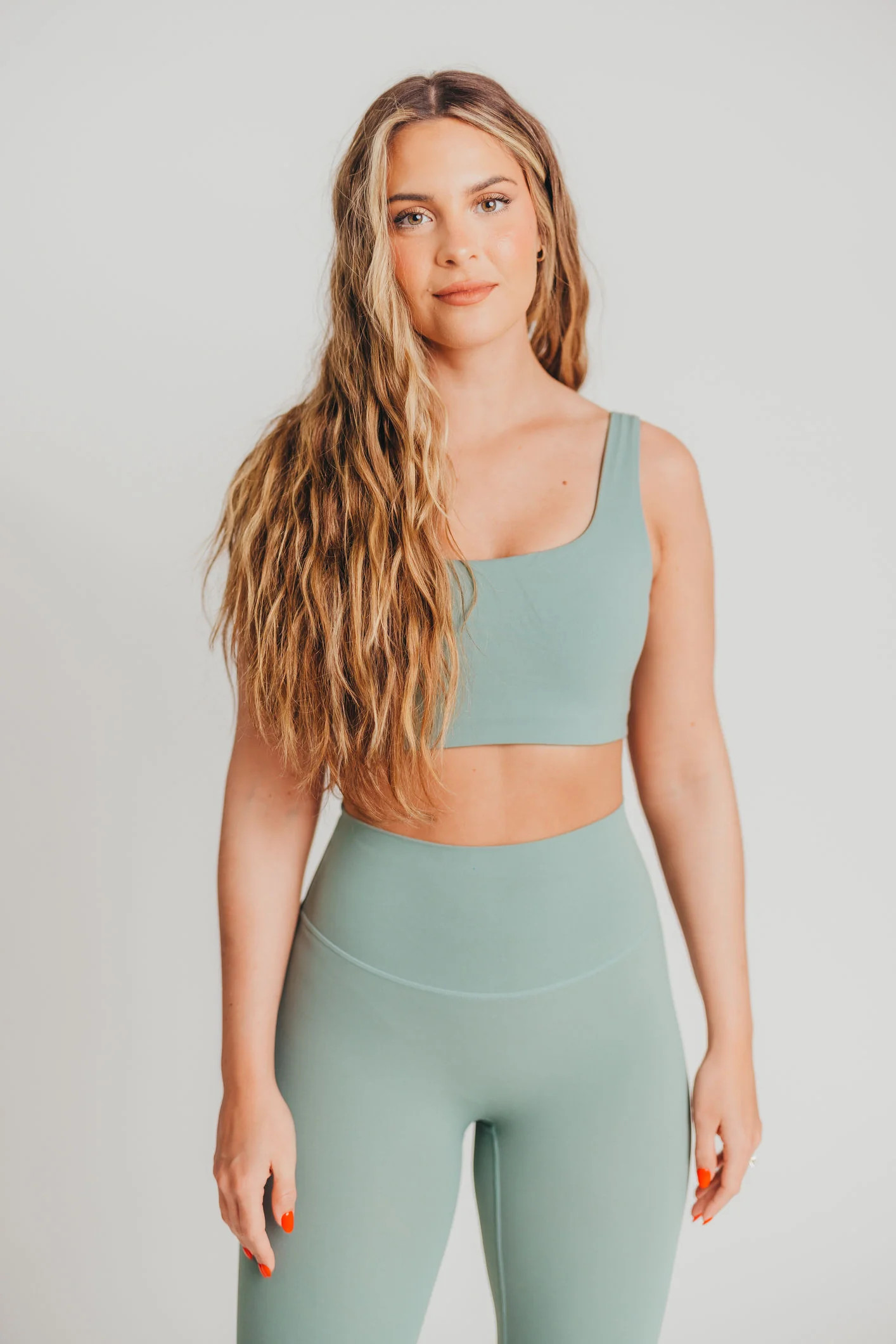 Worth The Label Flow Bra in Green | Worth Collective