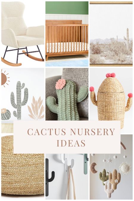 🌵I absolutely love these cactus-themed nursery decor ideas! I’m confident that this will be a beautiful room for any baby! 

#babynursery #nurserydecor #nurseryinspo #baby