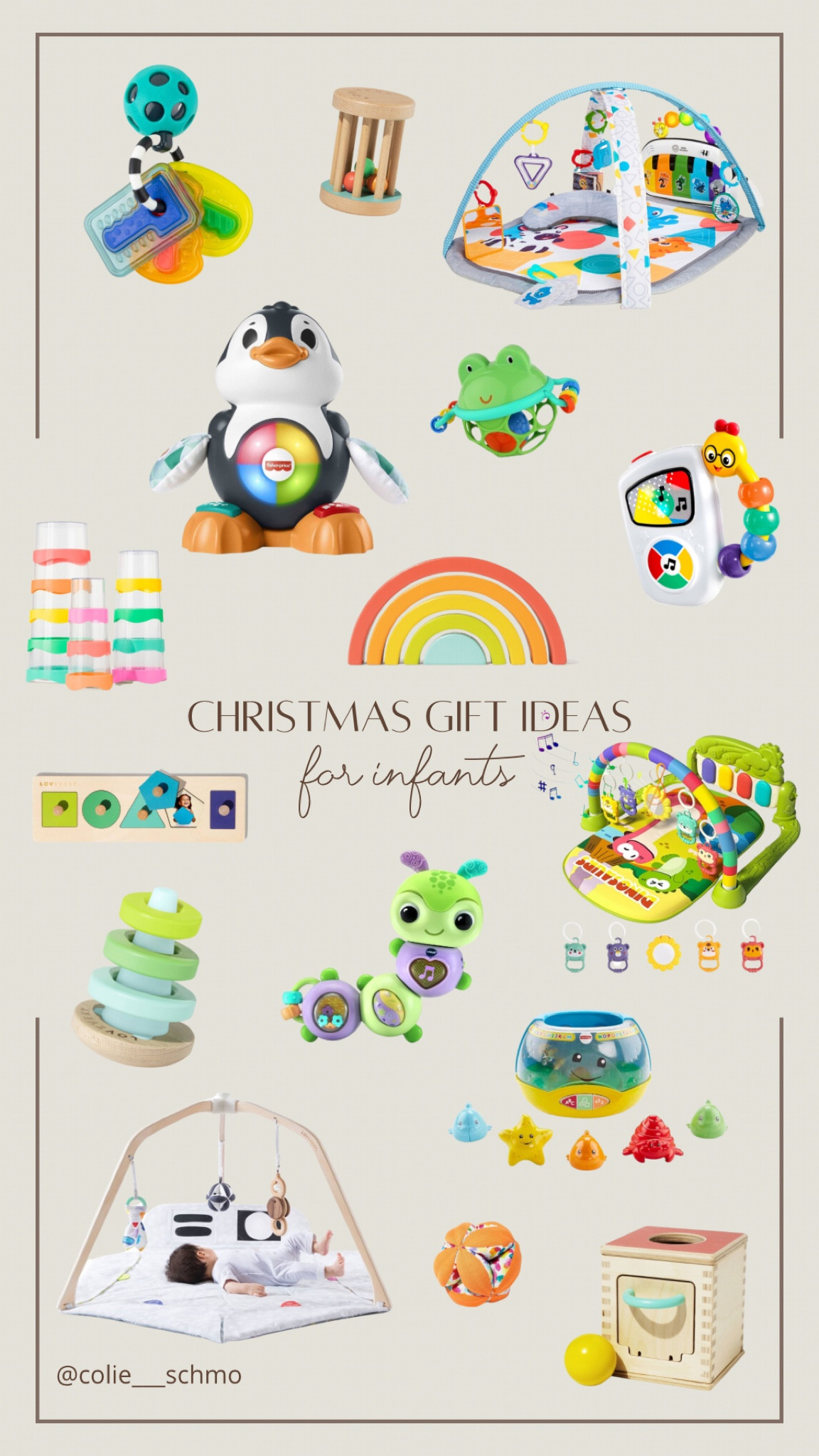 What do you get a newborn for Christmas? That’s been my struggle recently too! I did some research and here are some fun gifts I found to help your little one learn while they play.

#LTKbaby #LTKHoliday #LTKkids