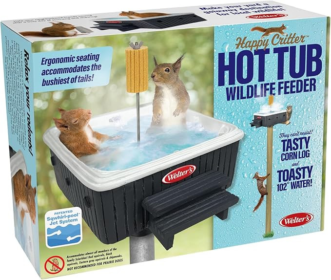 Prank-O Gift Box, Squirrel Hot Tub, Gag Gift Box for The Holidays, Empty Box to Wrap Presents, Se... | Amazon (US)