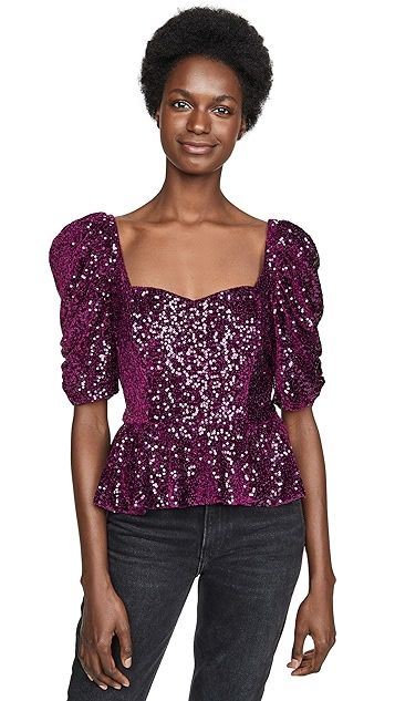 Natasha Sequin Top | Shopbop