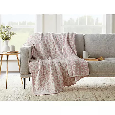 Member's Mark Animal Print Cozy Knit Throw (Asst. Colors) | Sam's Club