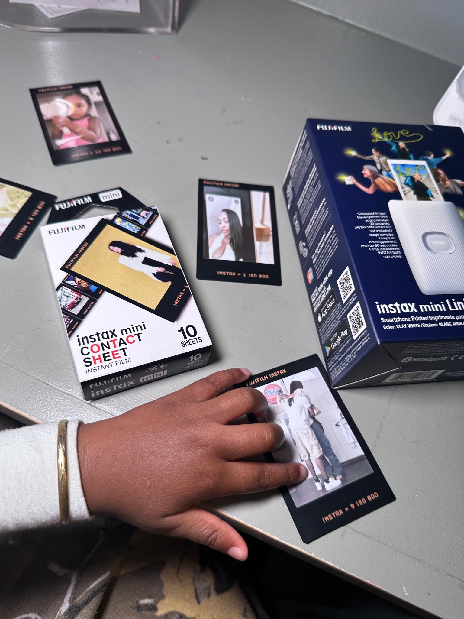 my mini Bluetooth printer and film, usually used for scrapbooking or gift giving Polaroids to loved ones

#LTKvlog #LTKstorytime