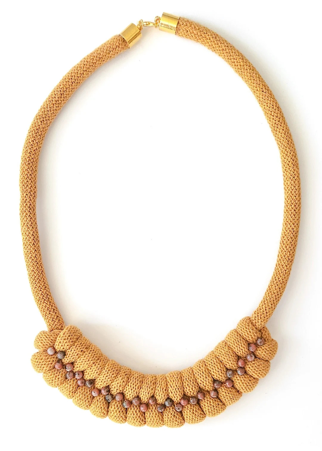 Reversible Beaded Rope Necklace - Etsy | Etsy (US)