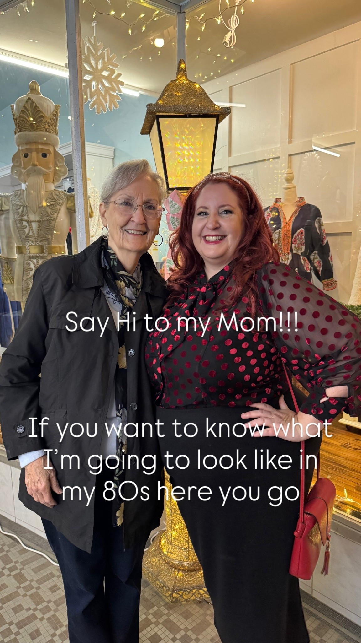 Isn’t my Mom cute? 

Sharing my outfit of the day for dinner with the family. And of course to brag on my beautiful mom who will be turning 83 next month.

#LTKdayinmylife #LTKOver40 #LTKPlusSize