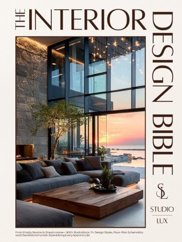 The Interior Design Bible: From Empty Rooms to Dream Home — 900+ Illustrations, 11+ Design Styl... | Amazon (US)