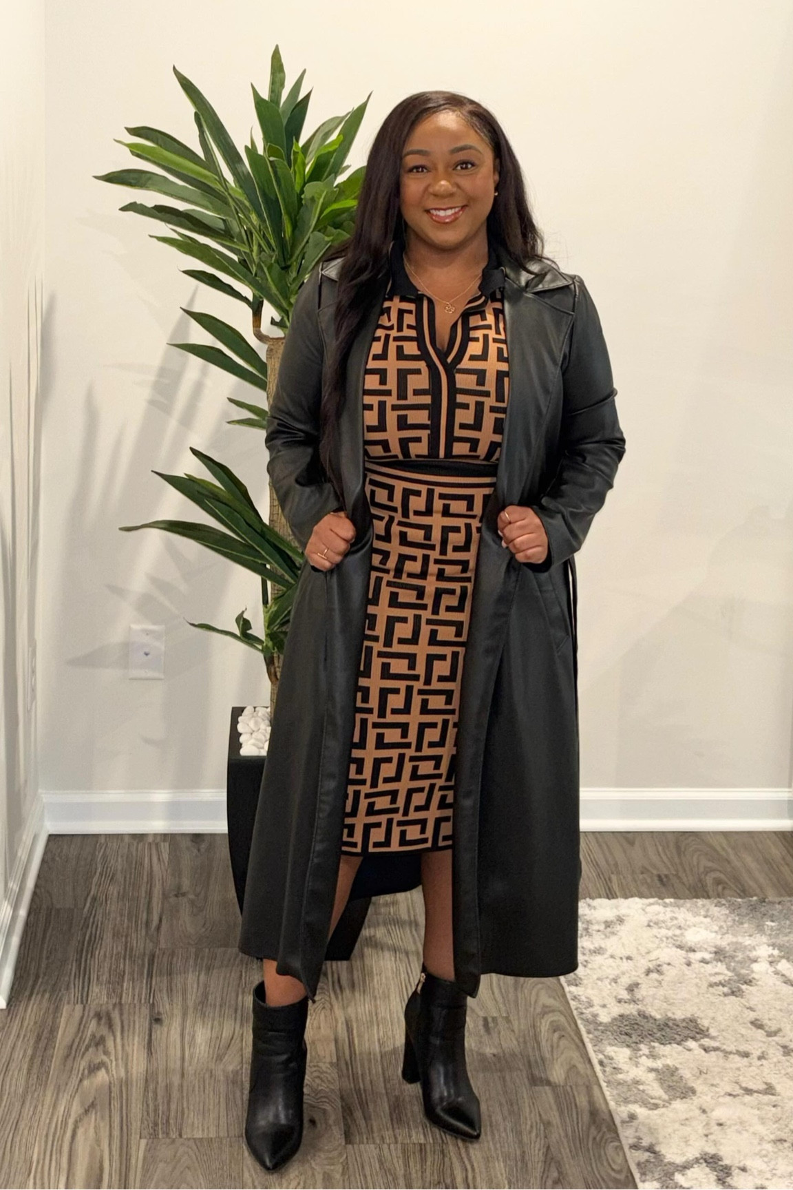 This fit has by far been my favorite fall look for work. Because I’ve been shopping my closet, these exact items are long gone but I shared some similar pieces below! 

Dress - M 
Trench Coat - L  
Boots - Size 7 

#officewear #officelook #petitefashion #petite #curvy #curvygirl #curvyfashion #corporatelook #corporatefashion #corporatebaddie #ootd #lookoftheday

#LTKSaleAlert #LTKStyleTip #LTKWorkwear