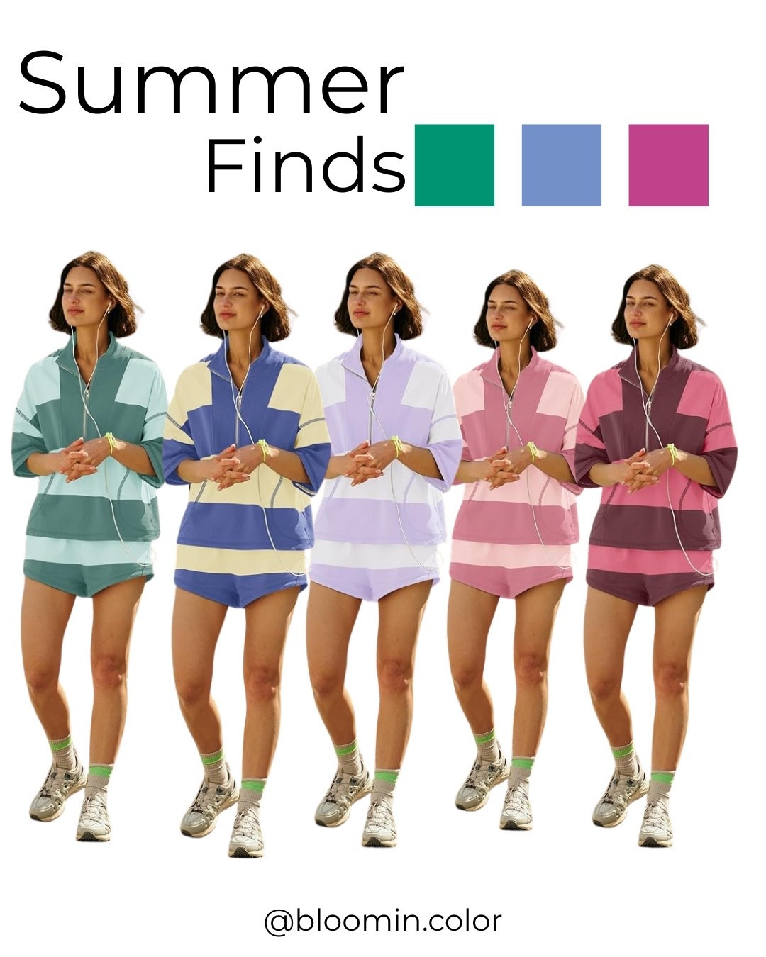 Summer Look for less Amazon two piece set 

Summer color palette 
True summer 
#hocsummer
 

#LTKStyleTip #LTKFindsUnder50 #LTKOver40