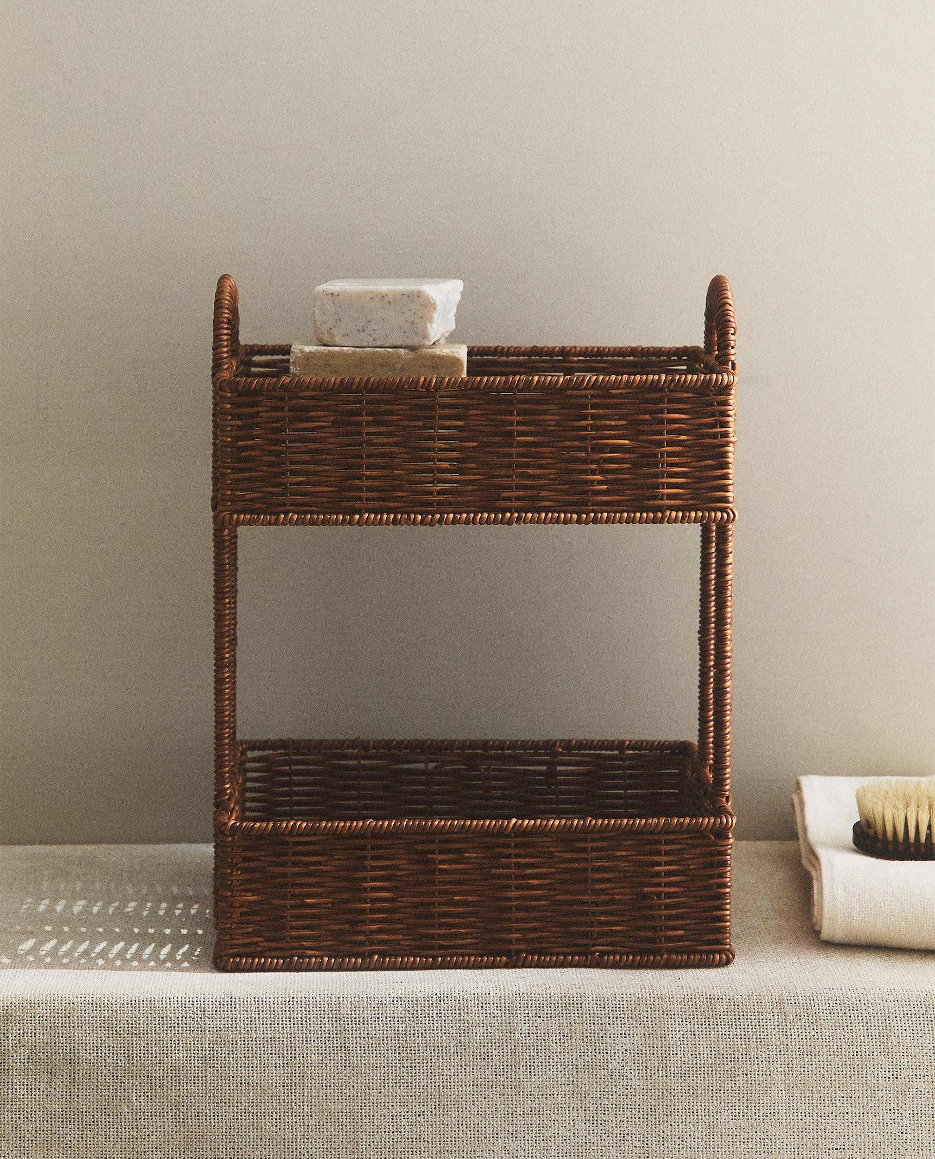 RECYCLED PLASTIC STORAGE UNIT | Zara Home US