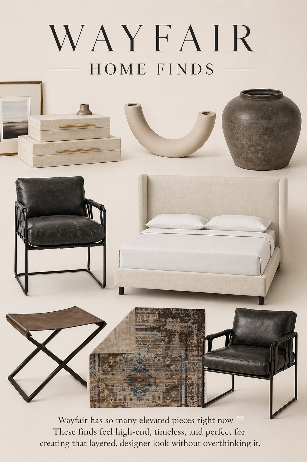 Wayfair Home Finds

Wayfair has so many elevated pieces right now 🤍 These finds feel high-end, timeless, and perfect for creating that layered, designer look without overthinking it.

#LTKHome #LTKSaleAlert
