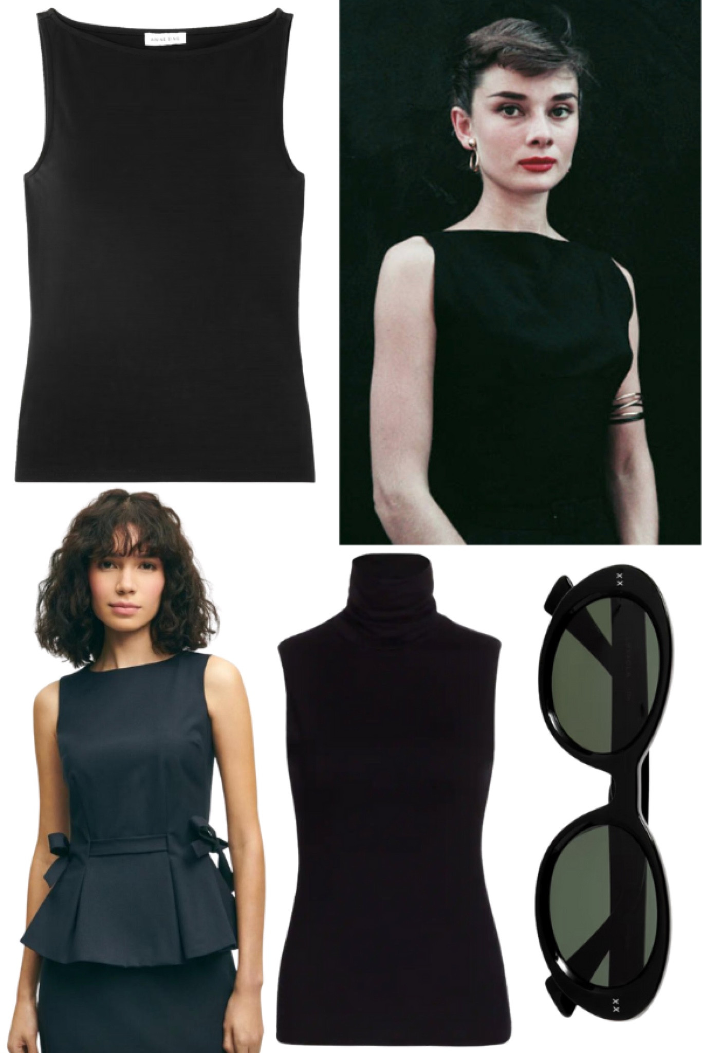 Looking for a new spring top Audrey Hepburn would’ve worn? Here are some styles we found for you! #audreyhepburn #blacktop #classic #timeless #chic 

#LTKSeasonal #LTKunder100 #LTKstyletip