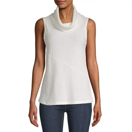 Women's Sleeveless Turtleneck Sweater | Walmart (US)