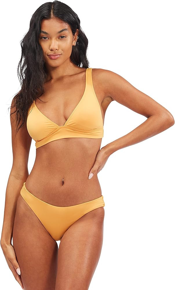 Billabong Women's Classic Banded Tri Bikini Top | Amazon (US)