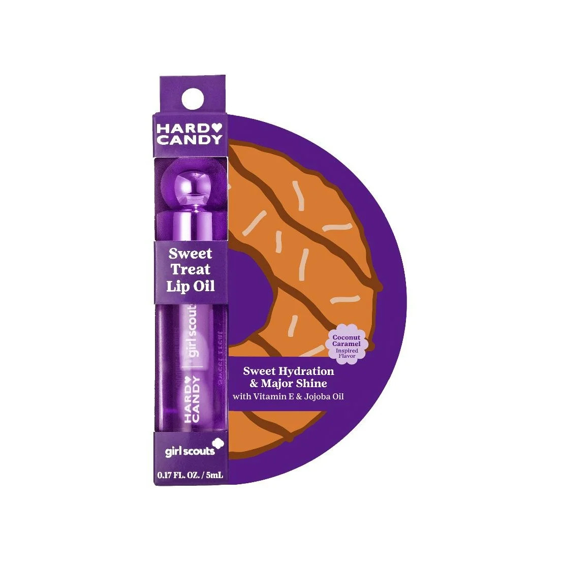 Hard Candy Girl Scouts Hydrating Glossy Lip Oil with Apricot Oil, Jojoba & Vitamin E, Limited Edi... | Walmart (US)