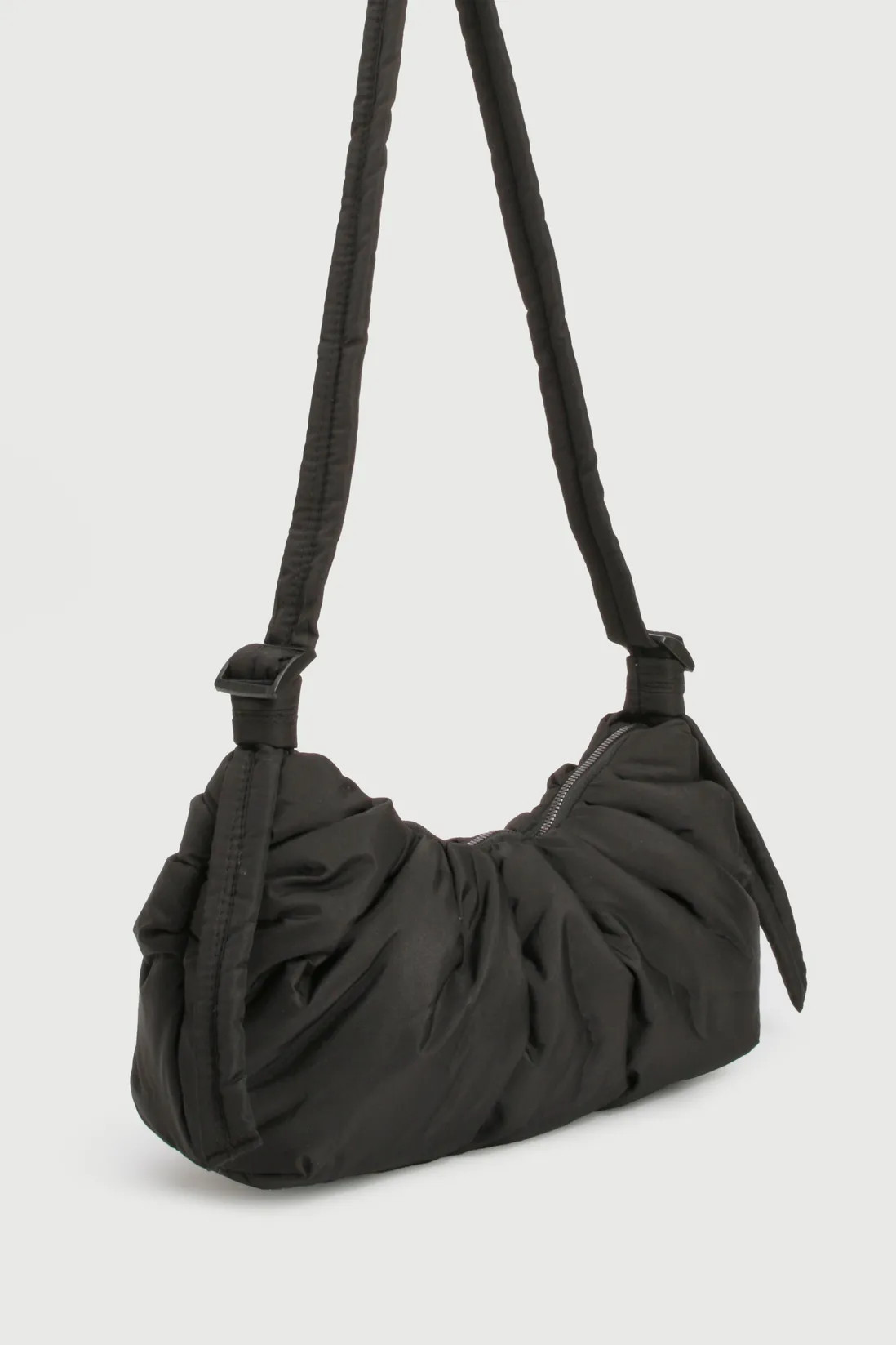 Ruched Nylon Bum Bag | Boohoo.com (UK & IE)
