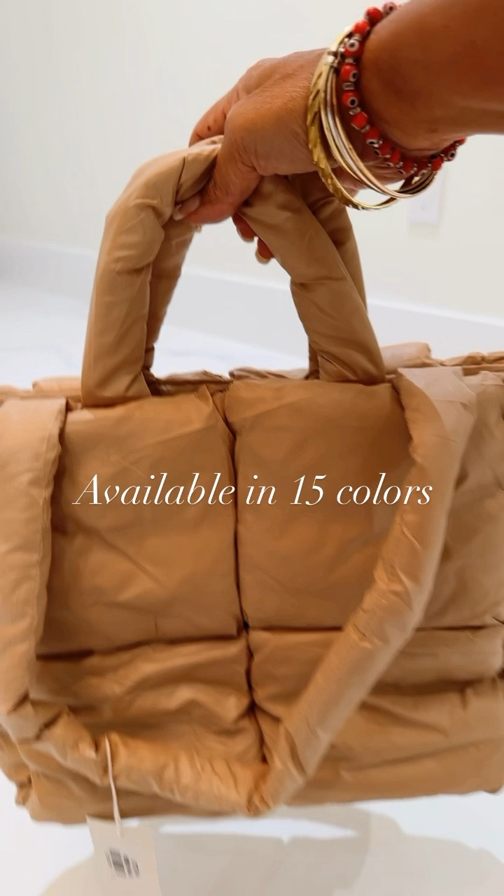 Amazon puffer bag, quilted bag, brown bag, neutral bag, fall bag, everyday bag, casual bag 

#LTKsalealert #LTKunder50 #LTKSeasonal