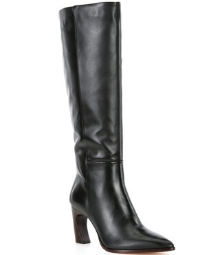 Mateo Woven Leather Dress Boots | Dillard's