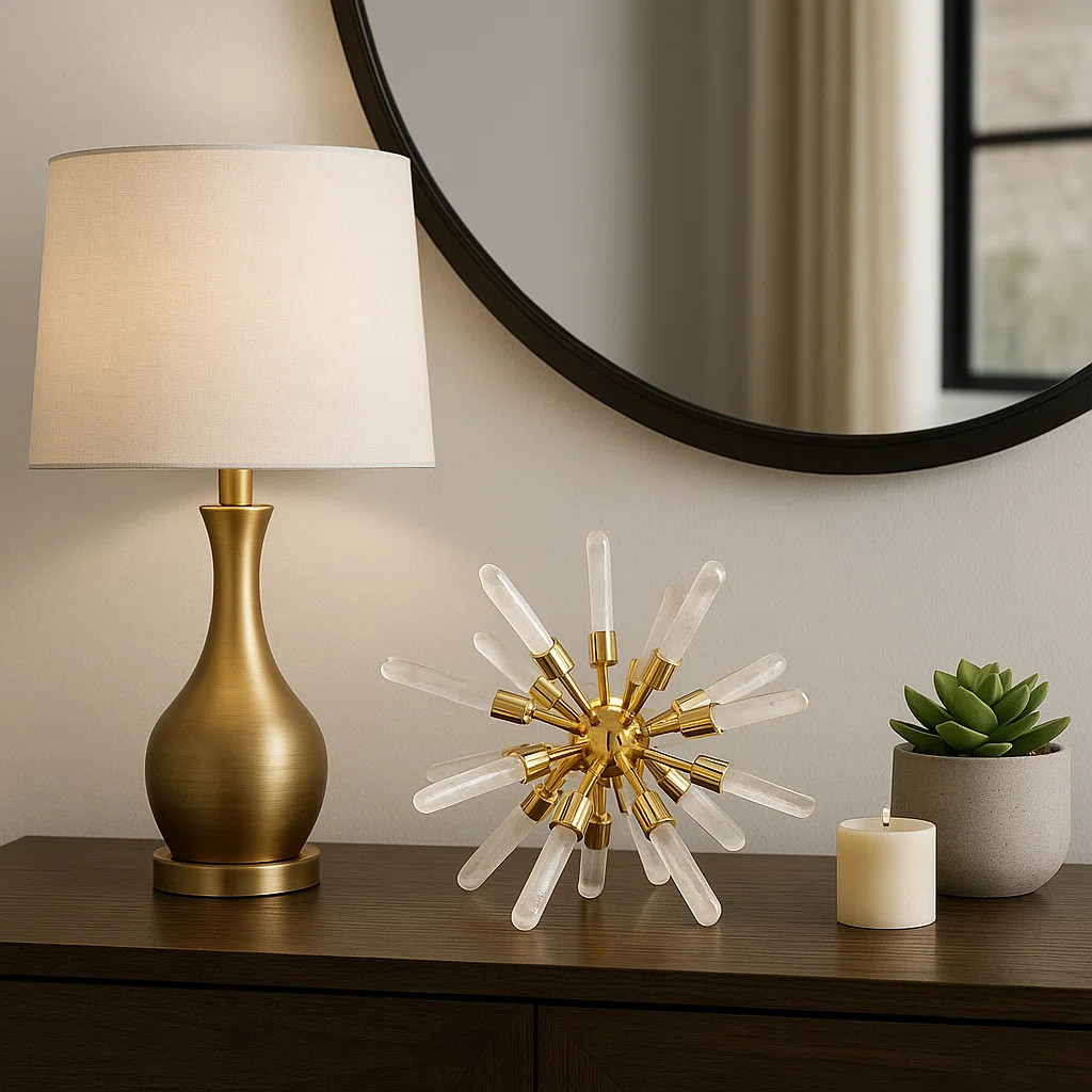 Spiked Orb Sculpture for Shelf Styling and Kitchen Decor - Decorative Objects for Home Decor - Mo... | Wayfair North America