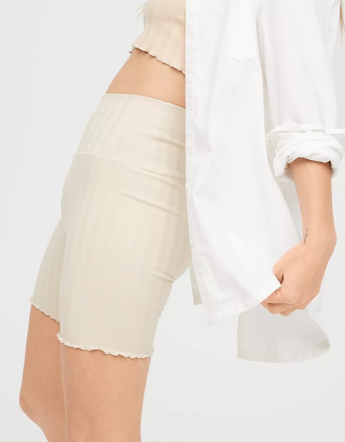 OFFLINE By Aerie OG Groove 7" Bike Short | American Eagle Outfitters (US & CA)